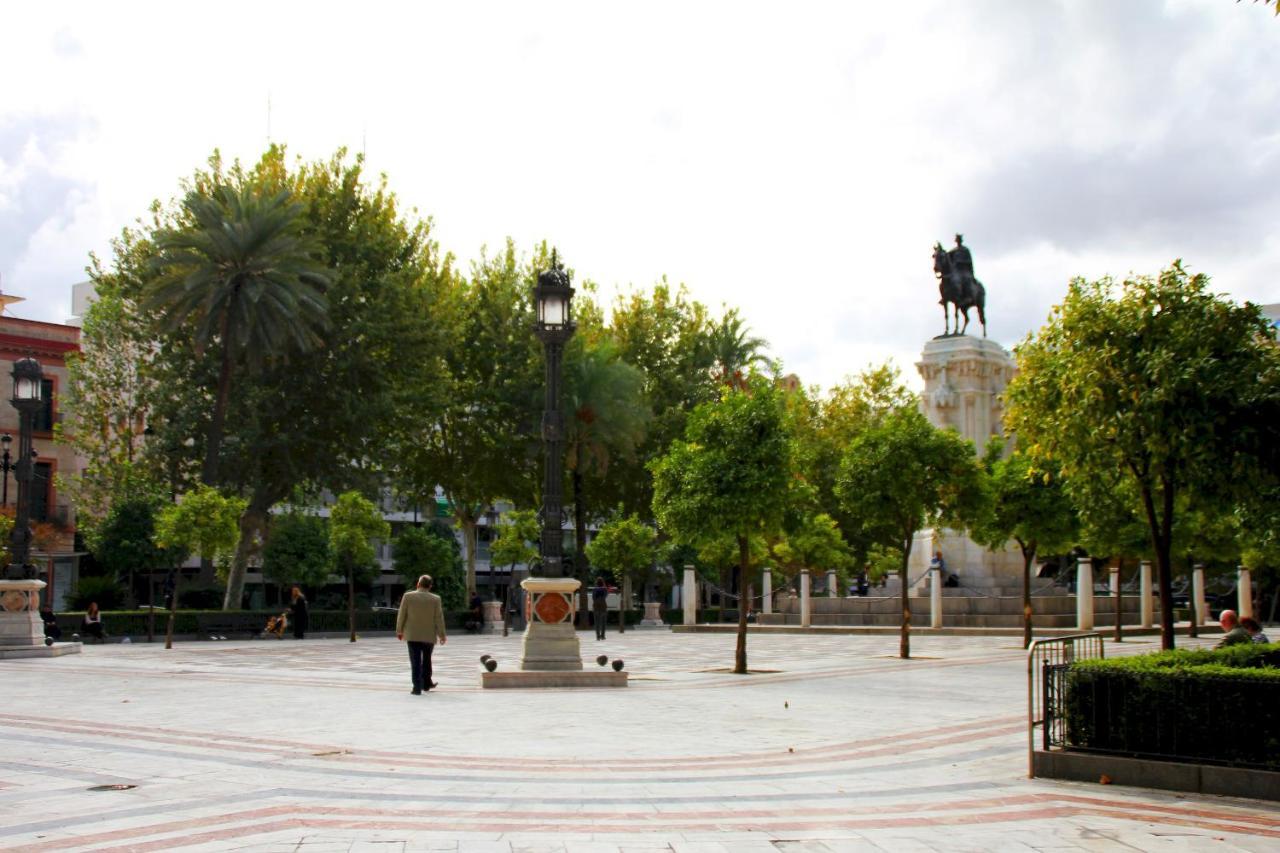 セビリアPlaza Nueva Terrazaアパートメント エクステリア 写真