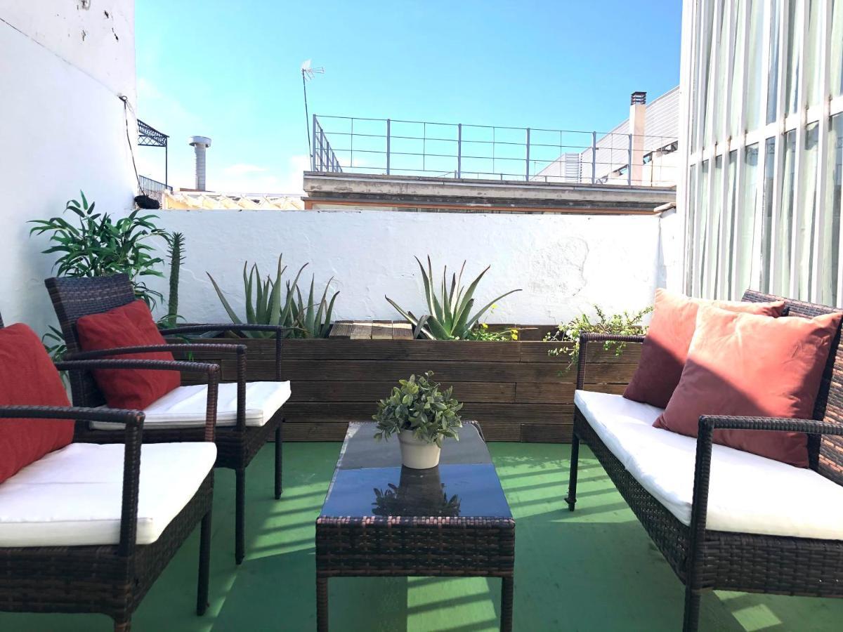 セビリアPlaza Nueva Terrazaアパートメント エクステリア 写真
