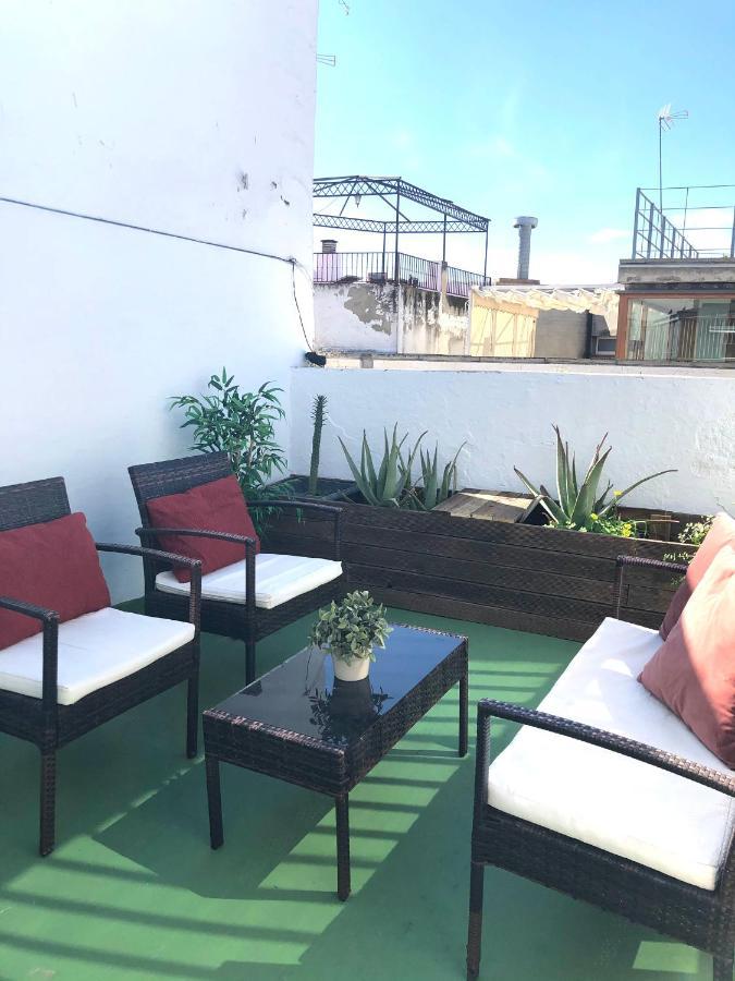 セビリアPlaza Nueva Terrazaアパートメント エクステリア 写真