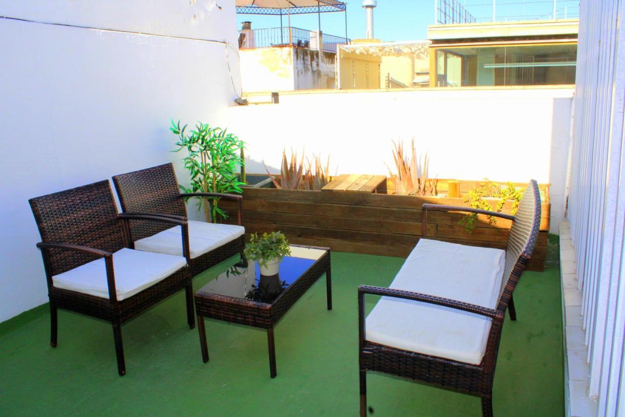 セビリアPlaza Nueva Terrazaアパートメント エクステリア 写真
